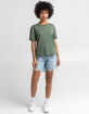 QUIKSILVER Womens Organic  Tee image number 4