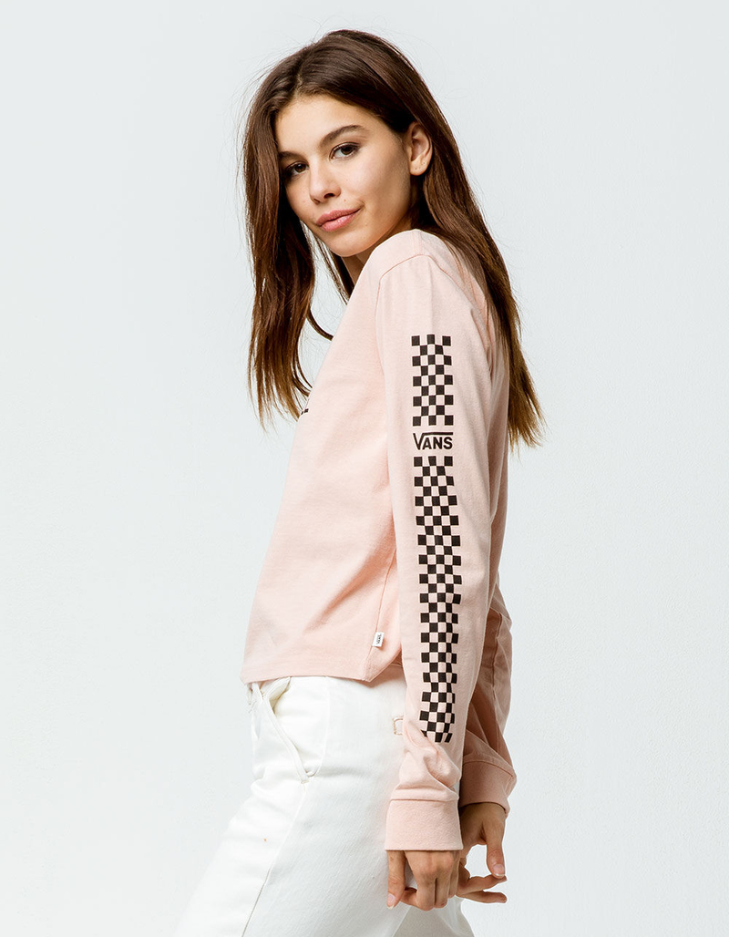 VANS Funday Pink Womens Boyfriend Tee image number 1