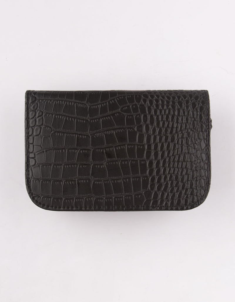 Faux Croc Fanny Pack image number 0