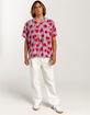RSQ Mens Textured Floral Shirt image number 4