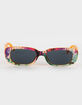 RSQ Printed Rectangle Sunglasses image number 2