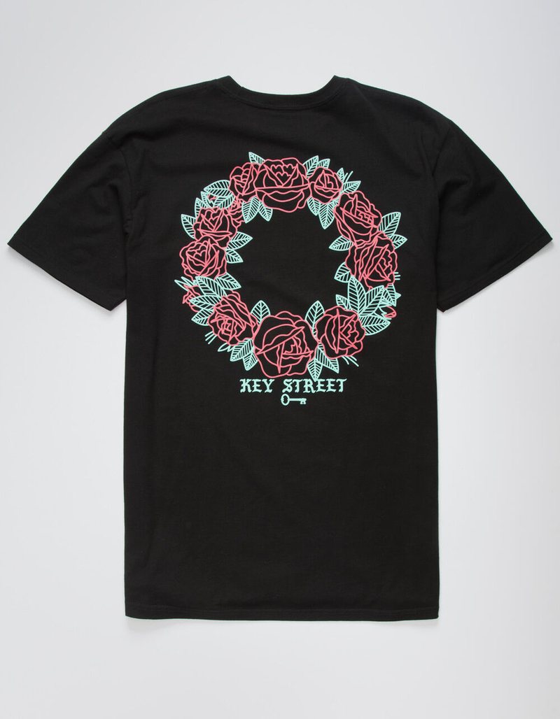 KEY STREET Wreath Mens T-Shirt image number 0