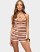 EDIKTED Eisley Striped Halter Top image number 1