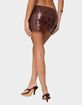 EDIKTED Kaylee Sequin Mini Skirt image number 3