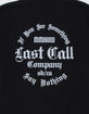 LAST CALL CO. Say Nothing Mens Tee image number 3