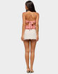 EDIKTED Lanah Back Cutout Strapless Top image number 4