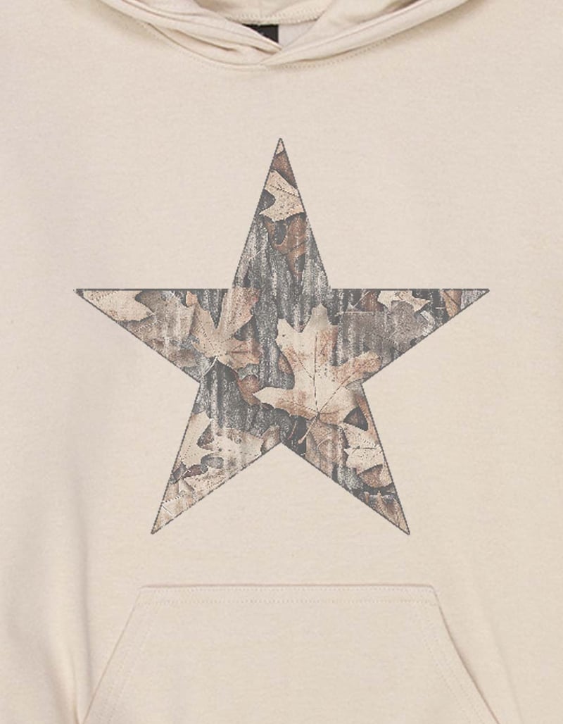 STAR Woodland Unisex Kids Hoodie image number 1