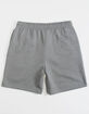THE NORTH FACE Never Stop Mens Heather Gray Sweat Shorts image number 2