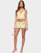 EDIKTED Mena Beaded Floral Mini Skort image number 5