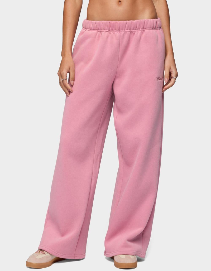 EDIKTED Basic Girl Wide Leg Edikted Sweatpants image number 0