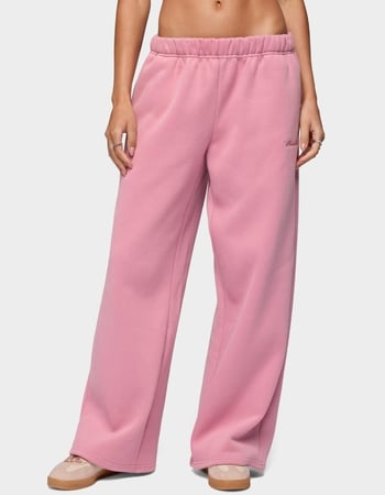 EDIKTED Basic Girl Wide Leg Edikted Sweatpants Primary Image