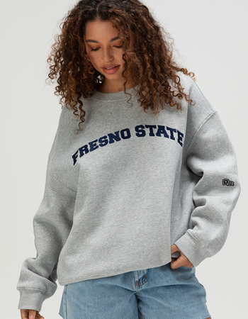 HYPE AND VICE Fresno State Womens Crewneck Sweatshirt Primary Image