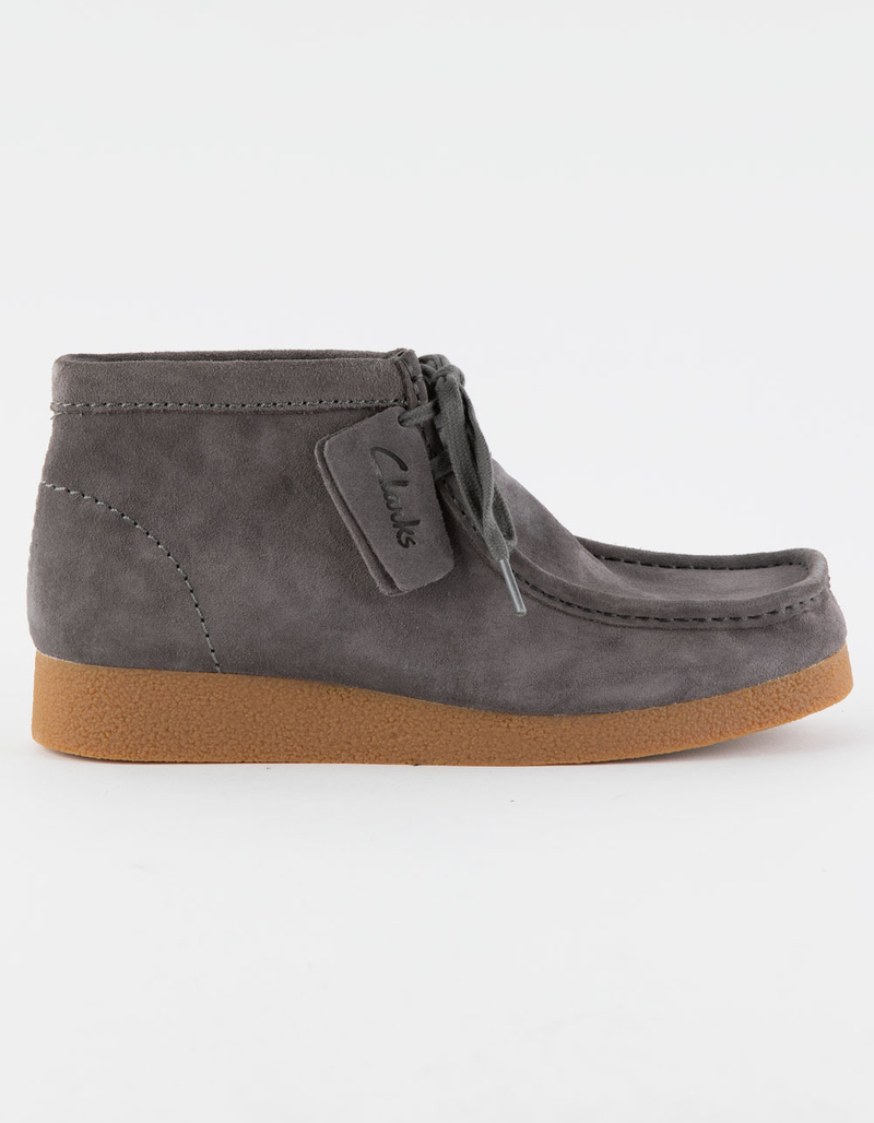 CLARKS Wallabee EVO Mens Boots DARK GRAY Tillys