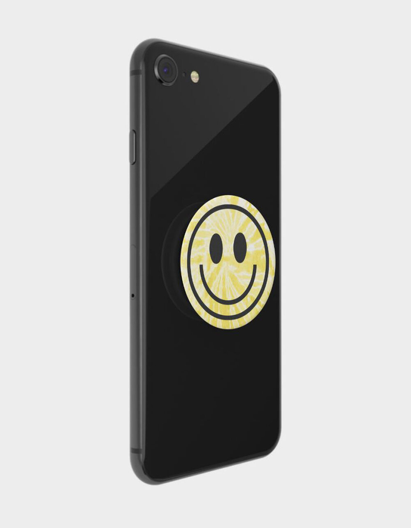 POPSOCKETS Tie Dye Smiley Phone Stand and Grip image number 3