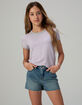 RSQ Girls Vintage High Rise Shorts image number 1