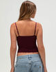 WEST OF MELROSE Lace Trim Womens Cami image number 4