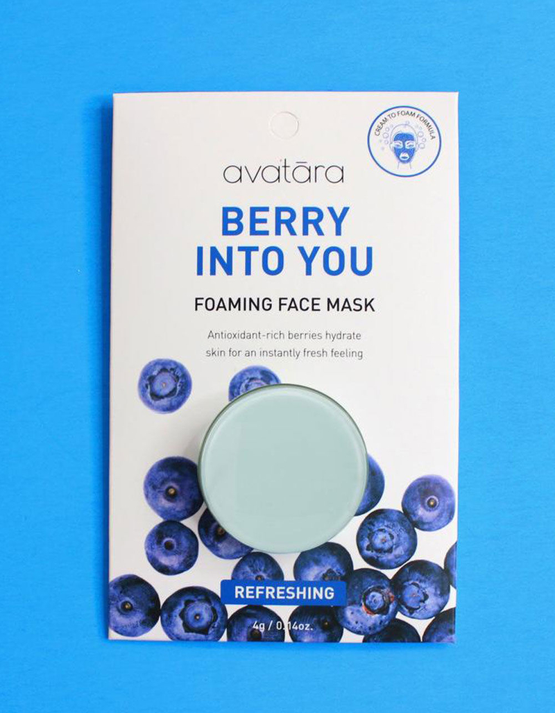 AVATARA SKIN Berry Into You Foaming Face Mask image number 0