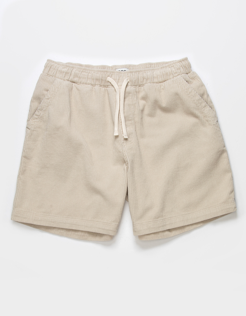 BDG Urban Outfitters Mens Elastic Waist Corduroy Shorts image number 4