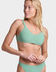 JOLYN Kacey Ribbed Bralette Bikini Top image number 1