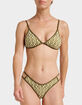 QUIKSILVER Dylan Tile Cut Out Bikini Bottoms image number 1