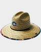 HEMLOCK HAT CO. Finley Kids Straw Lifeguard Hat image number 1