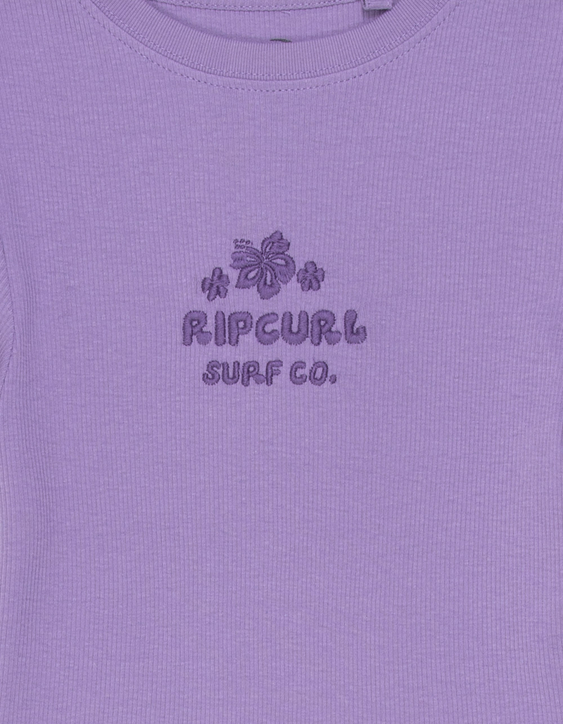 RIP CURL Neon Isles Girls Rib Tee image number 2