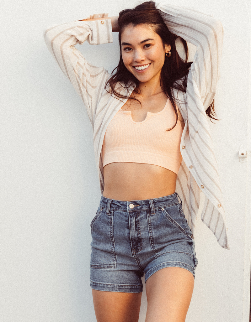 RSQ Womens Carpenter Shorts image number 0