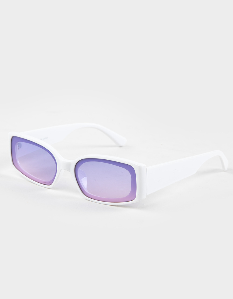 RSQ Rectangle Festival Sunglasses image number 0