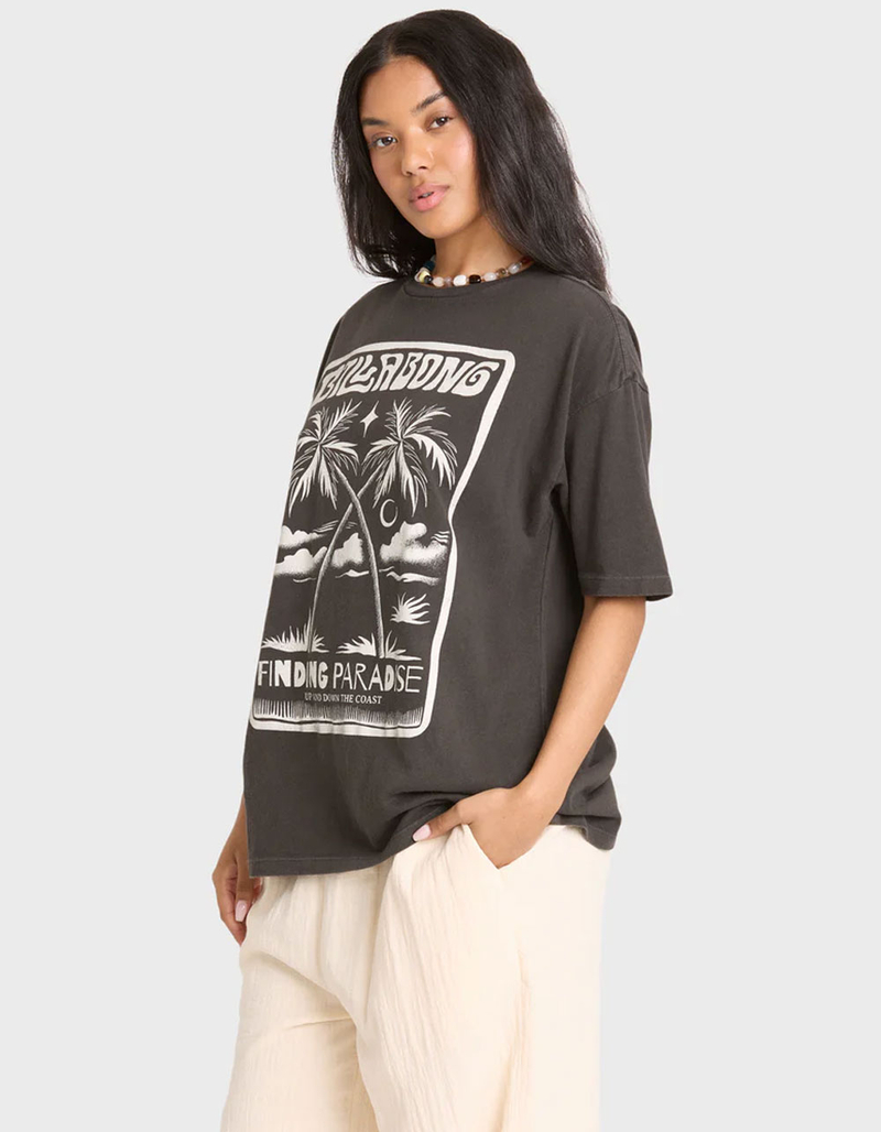BILLABONG Tropical Filmore Womens Oversized Tee image number 2