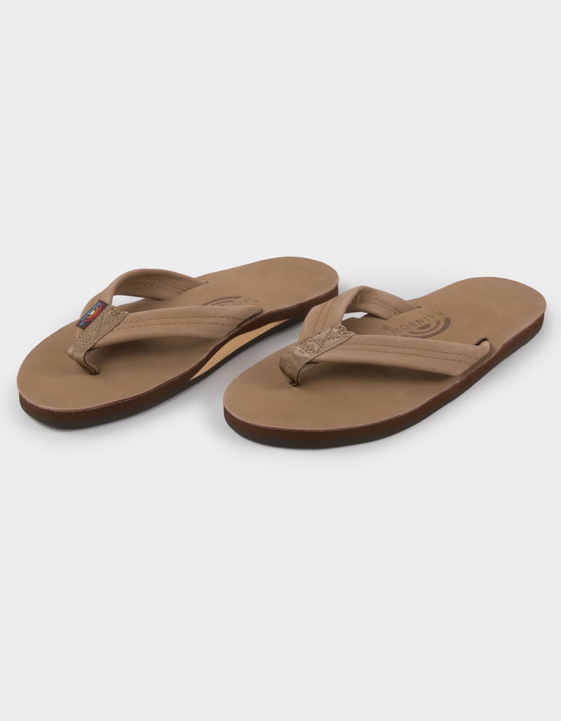 RAINBOW Premium Leather Mens Flip Flops image number 0