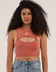 ADIDAS Adicolor Womens Crop Tank Top image number 1
