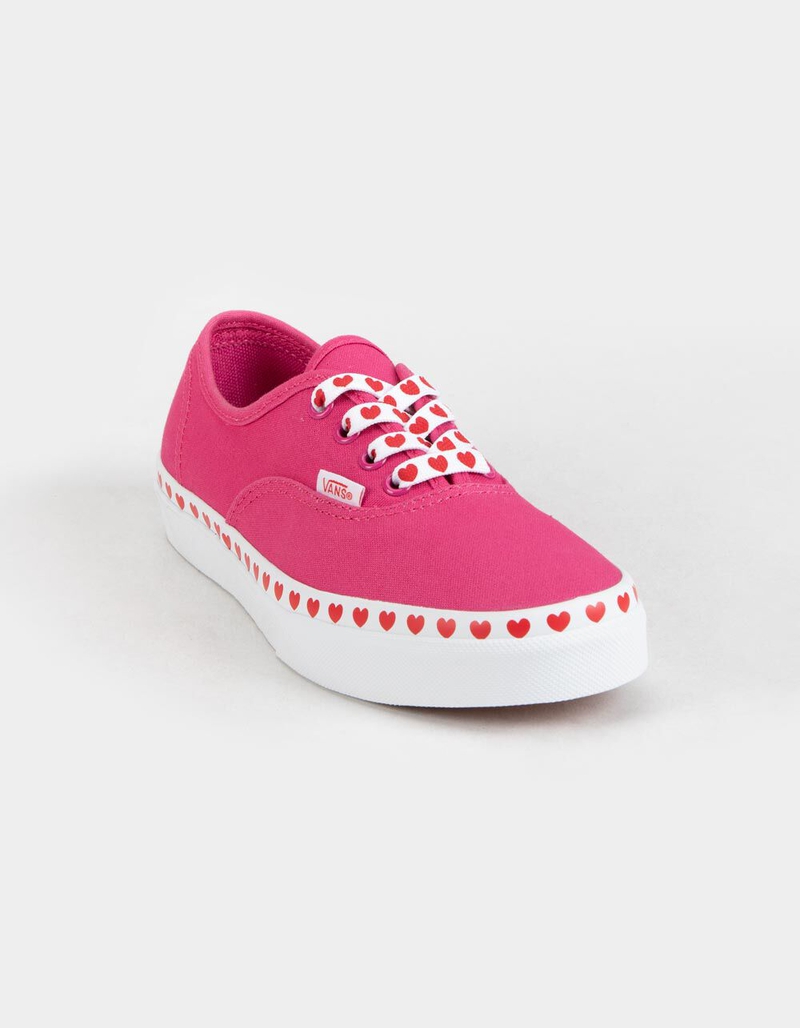 VANS Heart Foxing Authentic Girls Shoes image number 1
