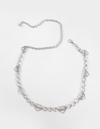 Heart Flame Chain Belt Primary Image