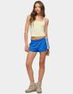 EDIKTED Nikki Nylon Shorts image number 4