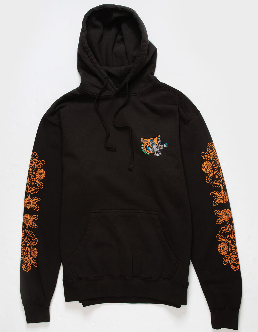 ROARK Hokkaido Tiger Mens Fleece Hoodie - BLACK | Tillys