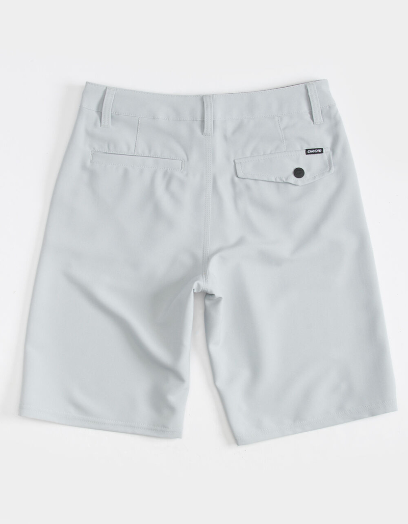 GROM Off Road Gray Boys Hybrid Shorts image number 2