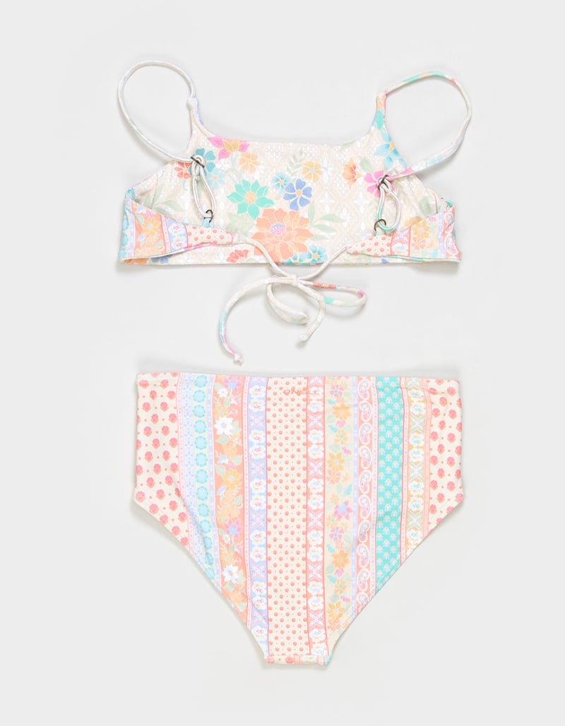O'NEILL Bali Floral Reversible Girls Bralette Bikini Set image number 1