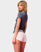 EDIKTED I Love Barbie&trade; Rhinestone Tee image number 3
