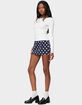 EDIKTED Noreen Polka Dot Mini Skort image number 4
