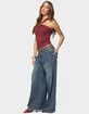 EDIKTED Cielle Wide Strap Gathered Top image number 4