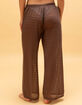 BILLABONG Sun Vacancy Womens Relaxed Fit Pull On Pants image number 4