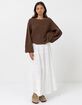 RHYTHM Classic Knit Womens Sweater image number 4