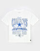 THE WILD COLLECTIVE Dallas Cowboys End Zone Mens Boxy Tee image number 1