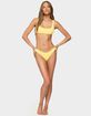EDIKTED Oasis Scrunch Bikini Top image number 4