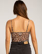 FULL TILT Leopard Print Womens Cami image number 4