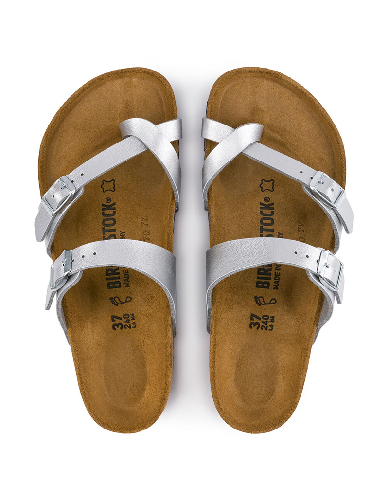 BIRKENSTOCK Mayari Womens Silver Sandals image number 1