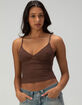 BDG Urban Outfitters Je T'aime Womens Cami image number 1