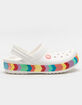 CROCS Crocband Chevron Beaded Girls Clogs image number 2