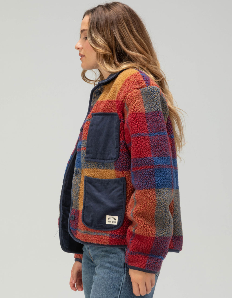 BRIXTON Delilah Womens Sherpa Jacket MULTI Tillys