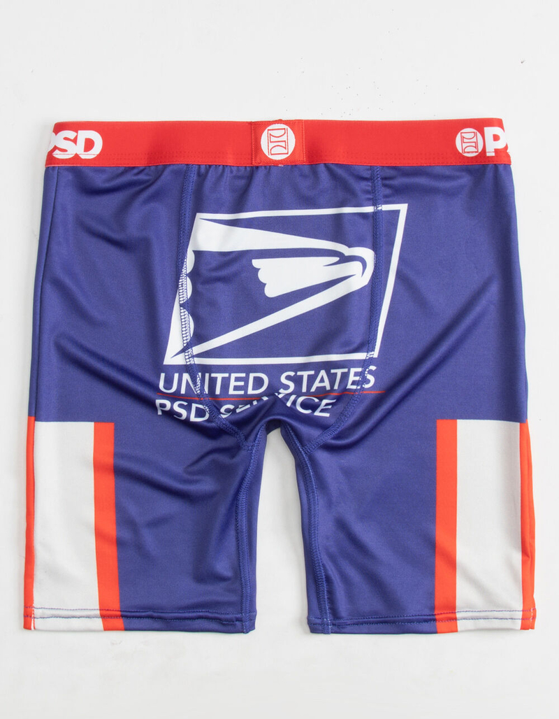 PSD Postal Sharks Mens Boxer Briefs image number 1